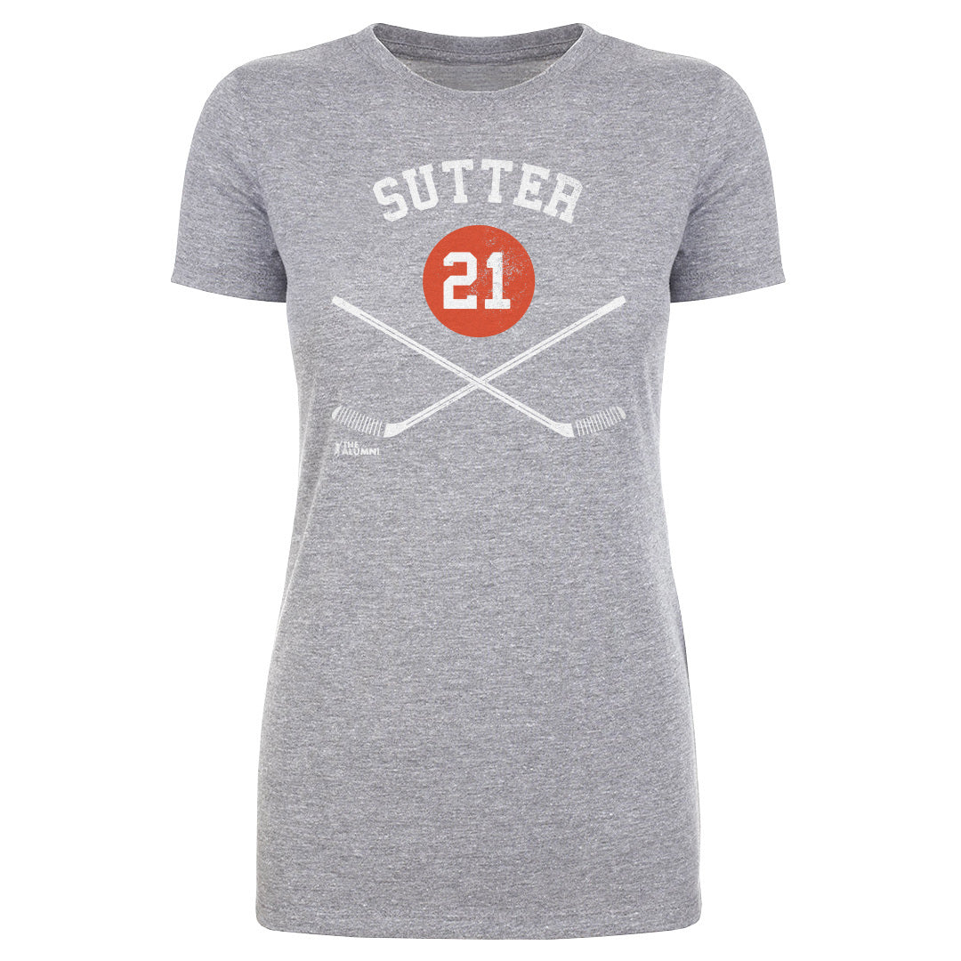 Brent Sutter New York I 21 Sticks WHT
