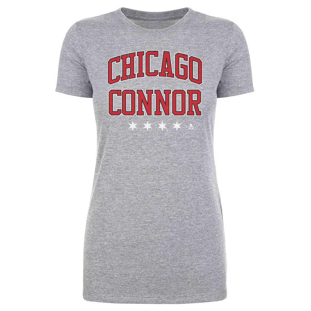 Connor Bedard Chicago Athletic Font WHT