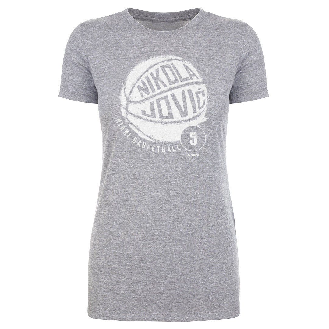 Nikola Jovic Miami Basketball WHT