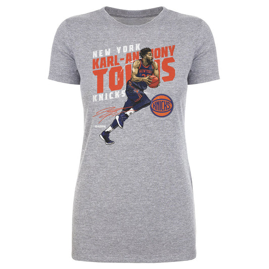 Karl-Anthony Towns New York Knicks Slant WHT