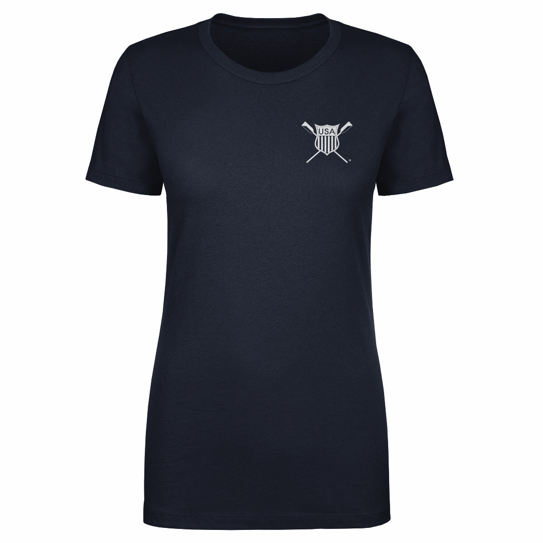 USRowing Emblem Pocket White WHT