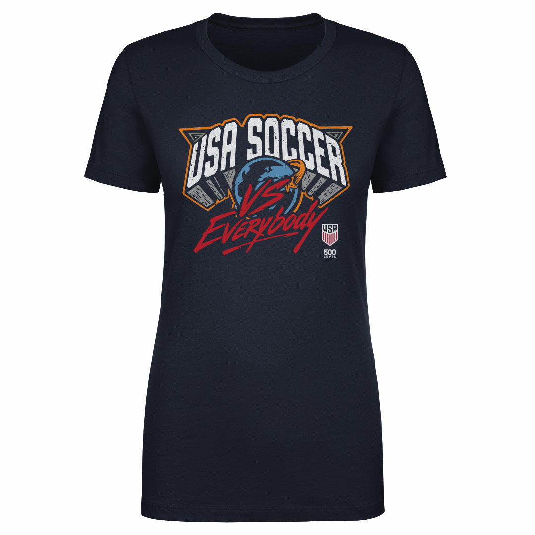 U.S. Soccer Vs. Everybody Graphic WHT