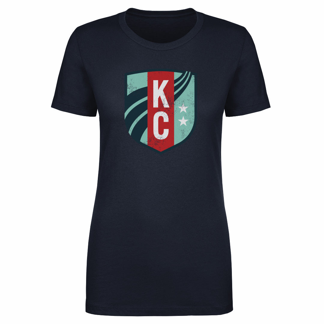 Kansas City Current Vintage Primary Logo WHT