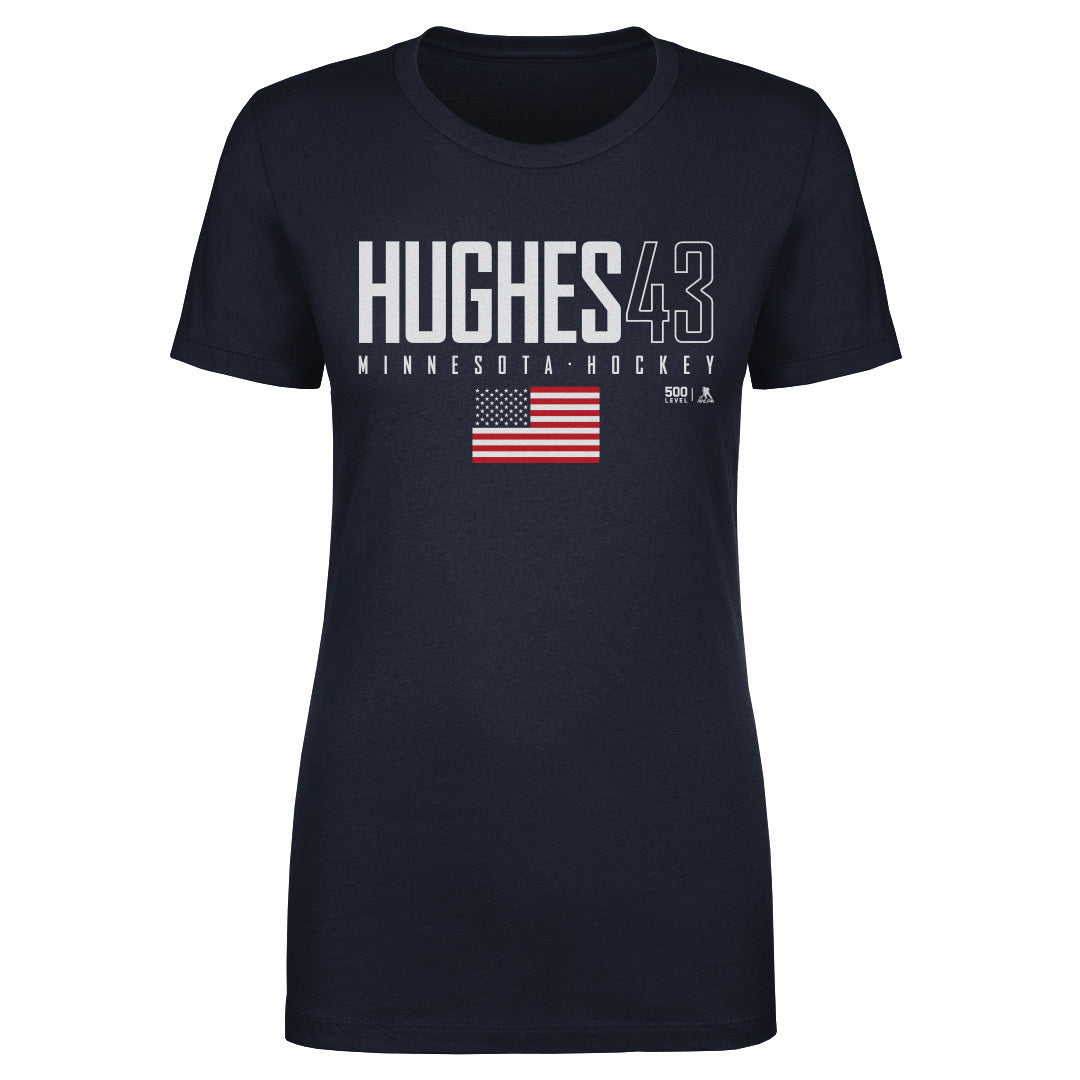 Quinn Hughes Minnesota USA Elite WHT