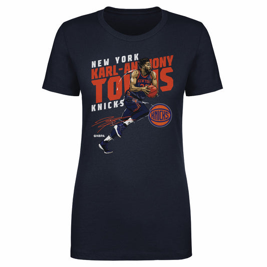 Karl-Anthony Towns New York Knicks Slant WHT