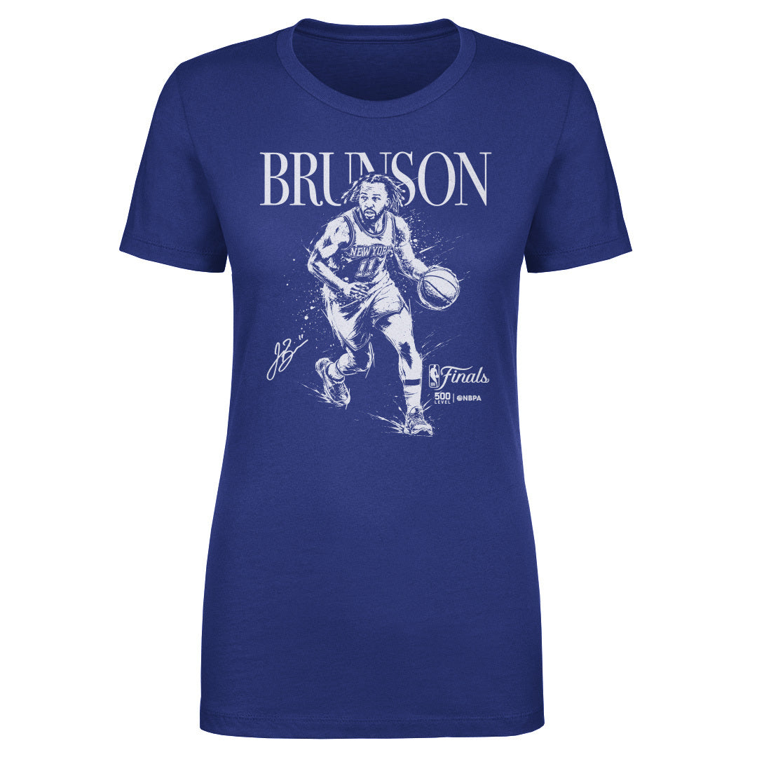 Jalen Brunson New York Knicks NBA Finals 2026 Mono WHT