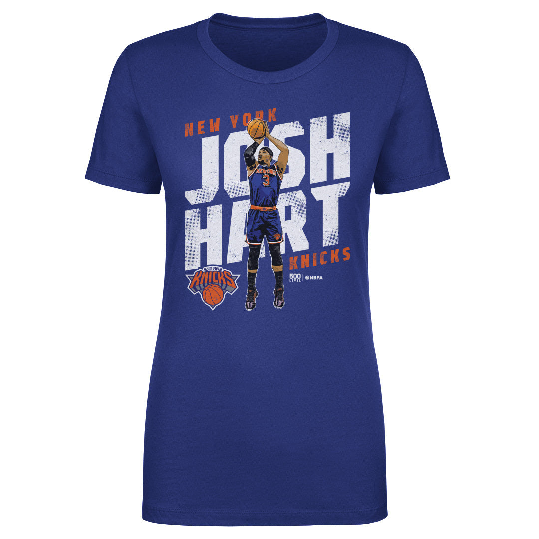 Josh Hart New York Knicks Slant WHT