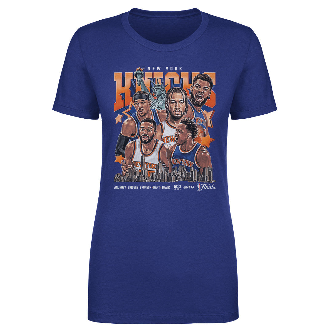 New York Knicks NBA Finals 2026 Collage WHT