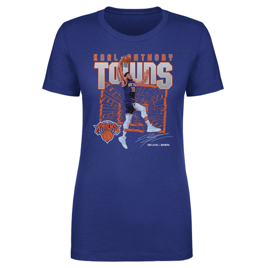 Karl-Anthony Towns New York Knicks Shattered WHT