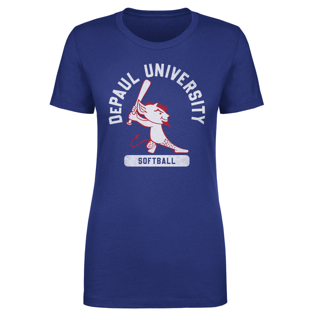 DePaul Blue Demons Billy Softball WHT