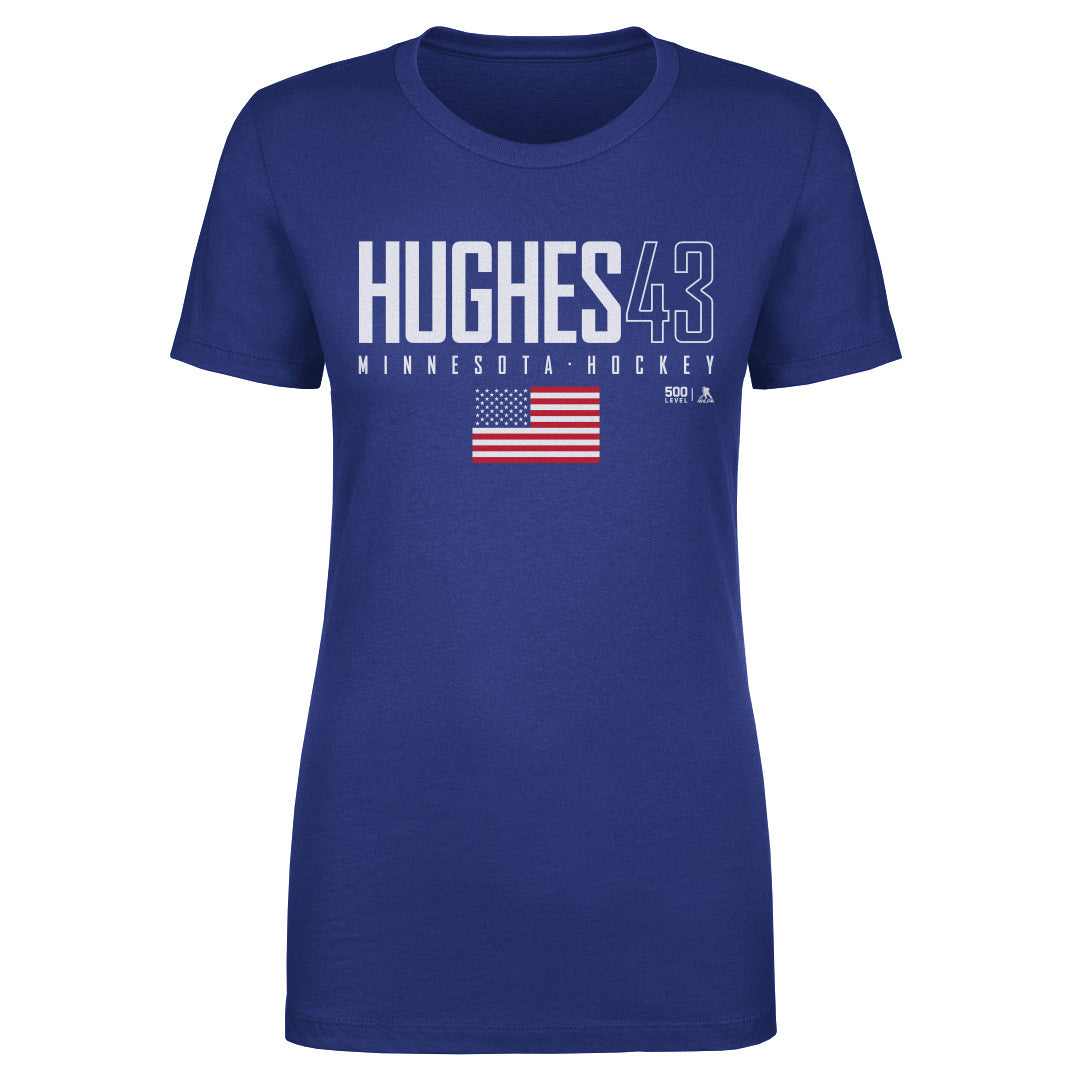 Quinn Hughes Minnesota USA Elite WHT
