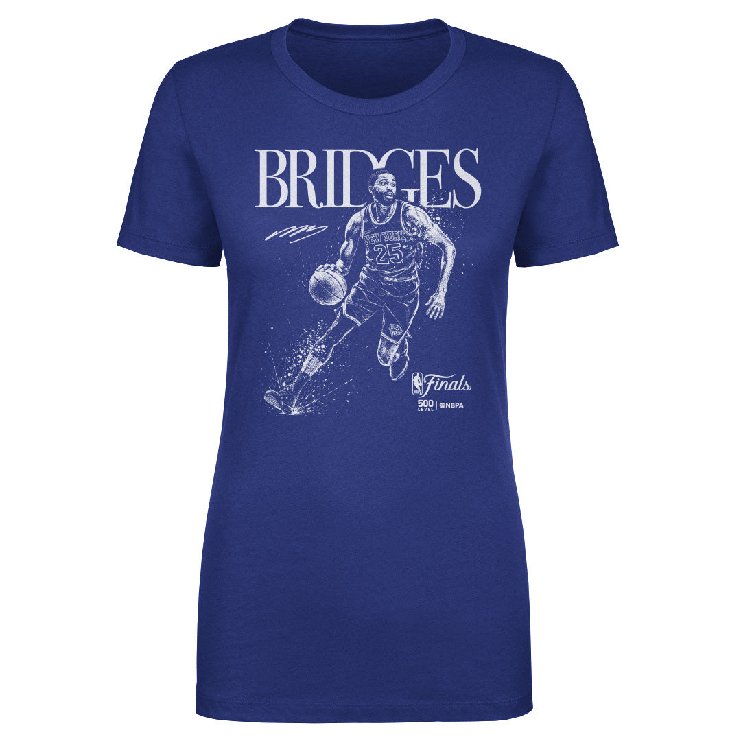Mikal Bridges New York Knicks NBA Finals 2026 Mono WHT