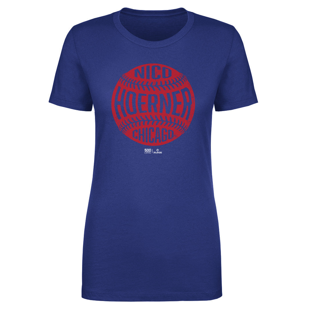 Nico Hoerner Chicago C Vintage Baseball WHT