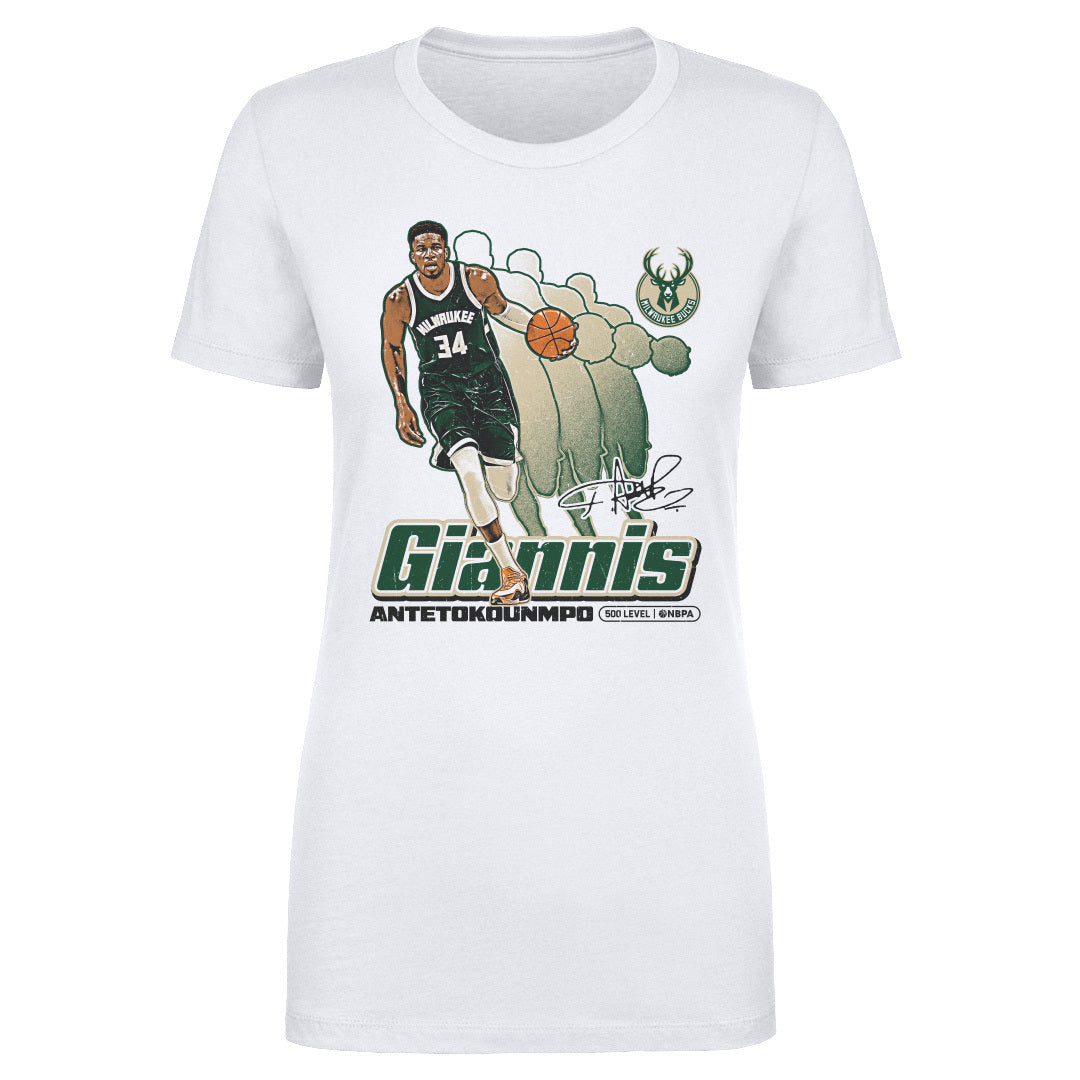 Giannis Antetokounmpo Milwaukee Bucks Retro
