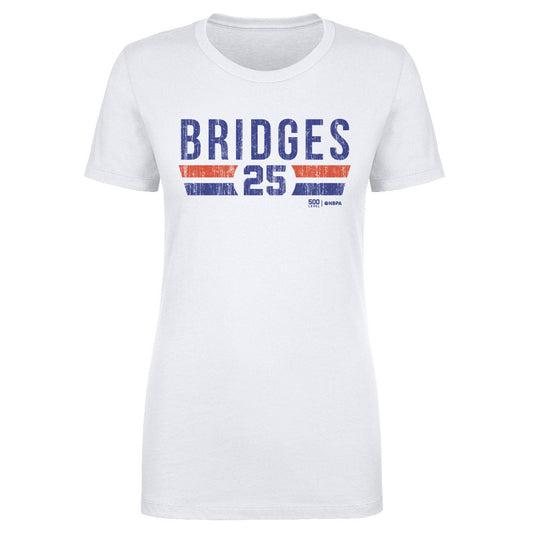 Mikal Bridges New York Knicks Font