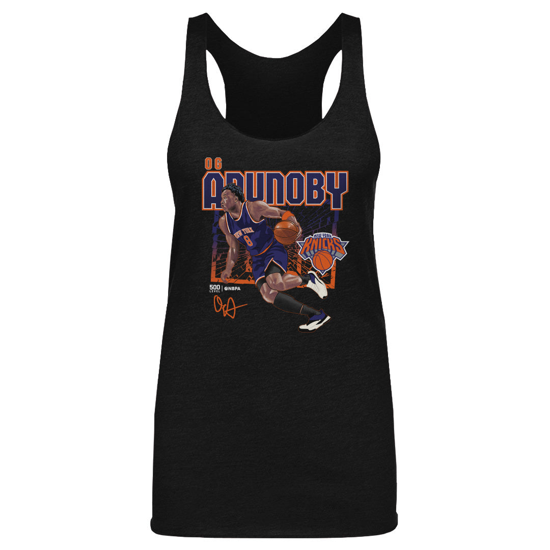 OG Anunoby New York Knicks Shattered WHT
