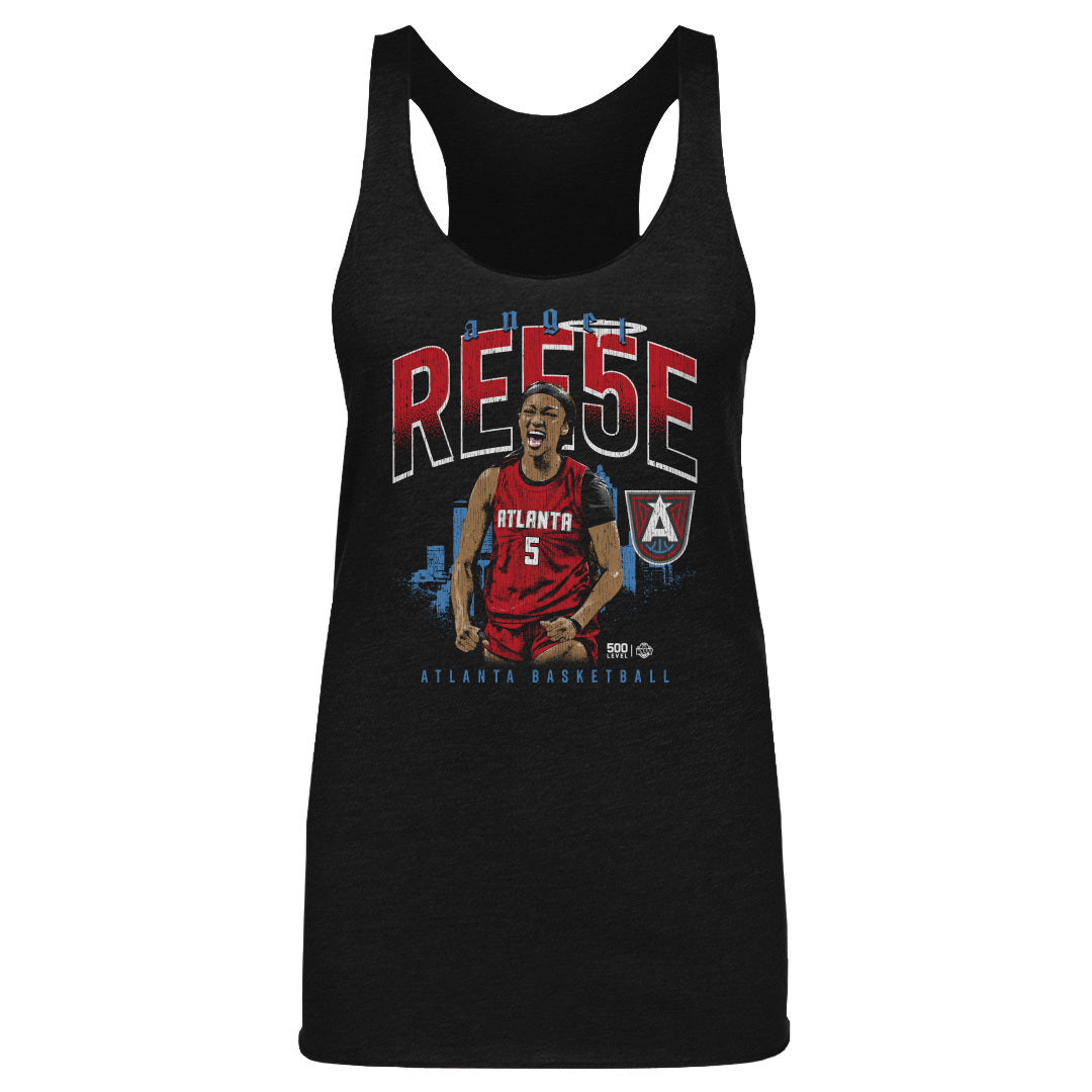Angel Reese Atlanta Dream Cityscape WHT