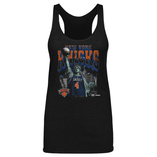 Pacome Dadiet New York Knicks Statue Of Liberty WHT