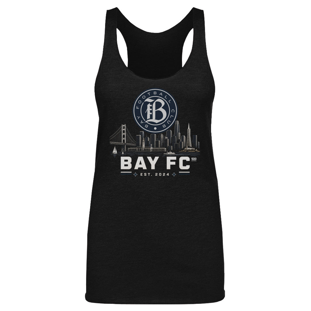 Bay FC Skyline Logo WHT