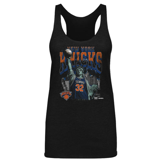 Karl-Anthony Towns New York Knicks Statue Of Liberty WHT