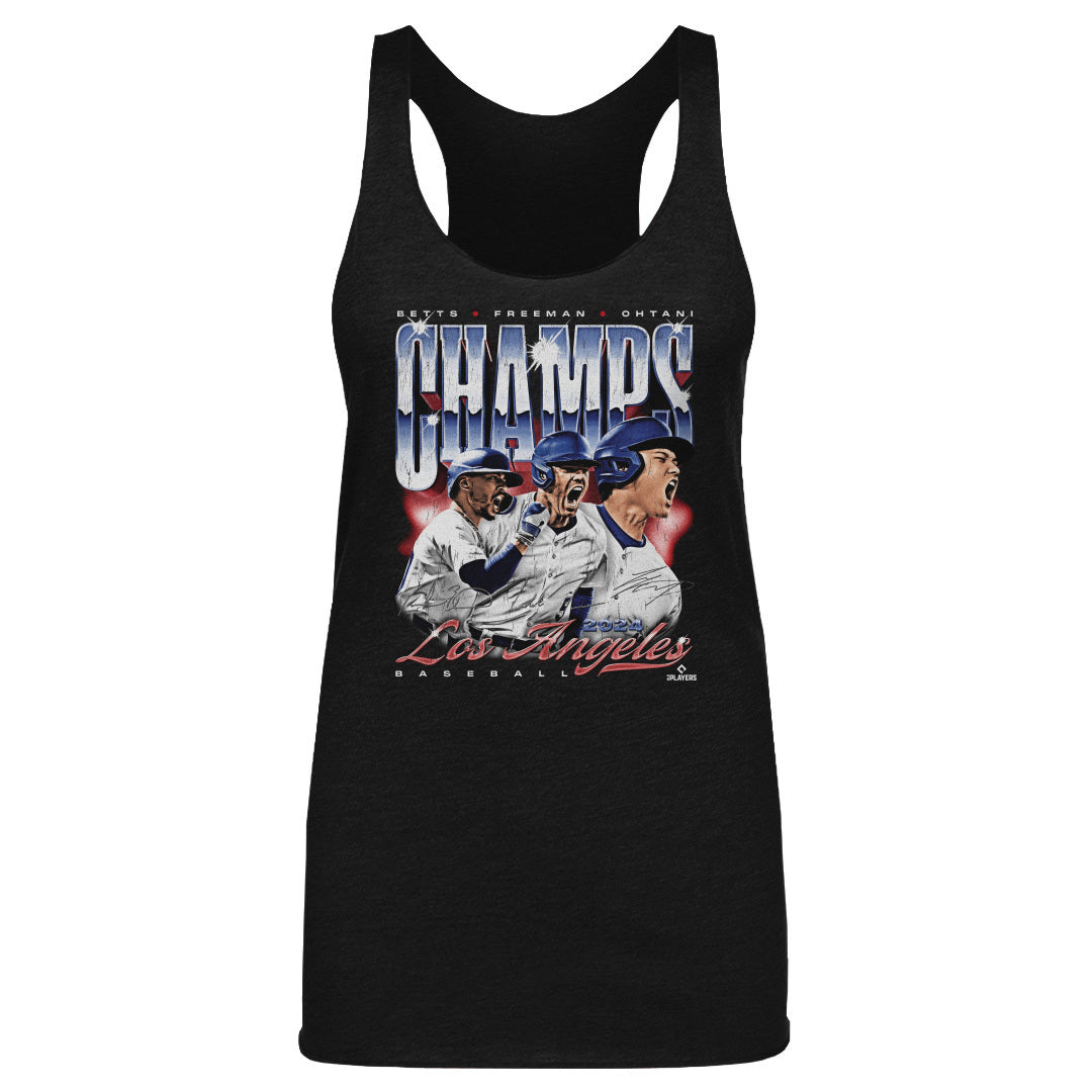 Los Angeles Baseball 2024 Champs Trio Vintage WHT