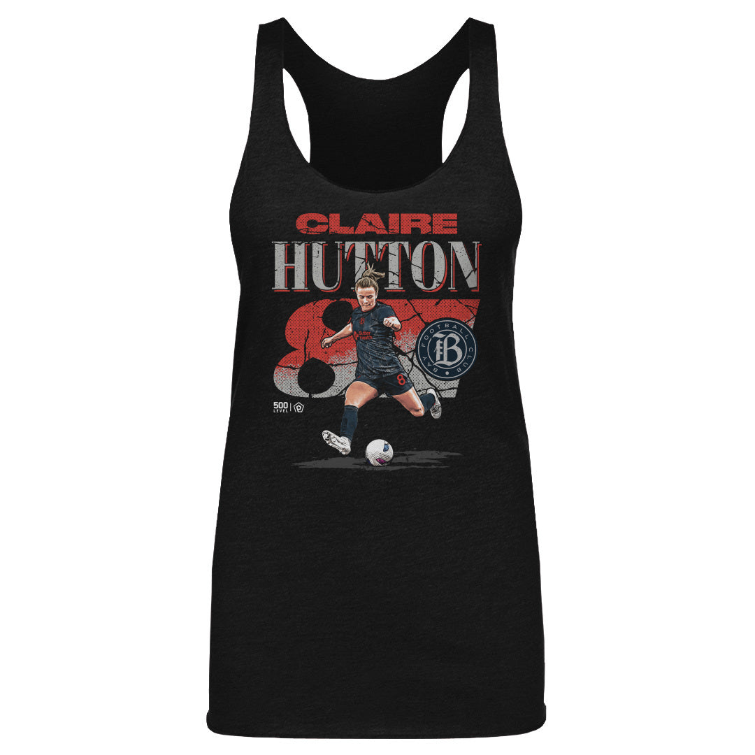Claire Hutton Bay FC Cracked Number WHT