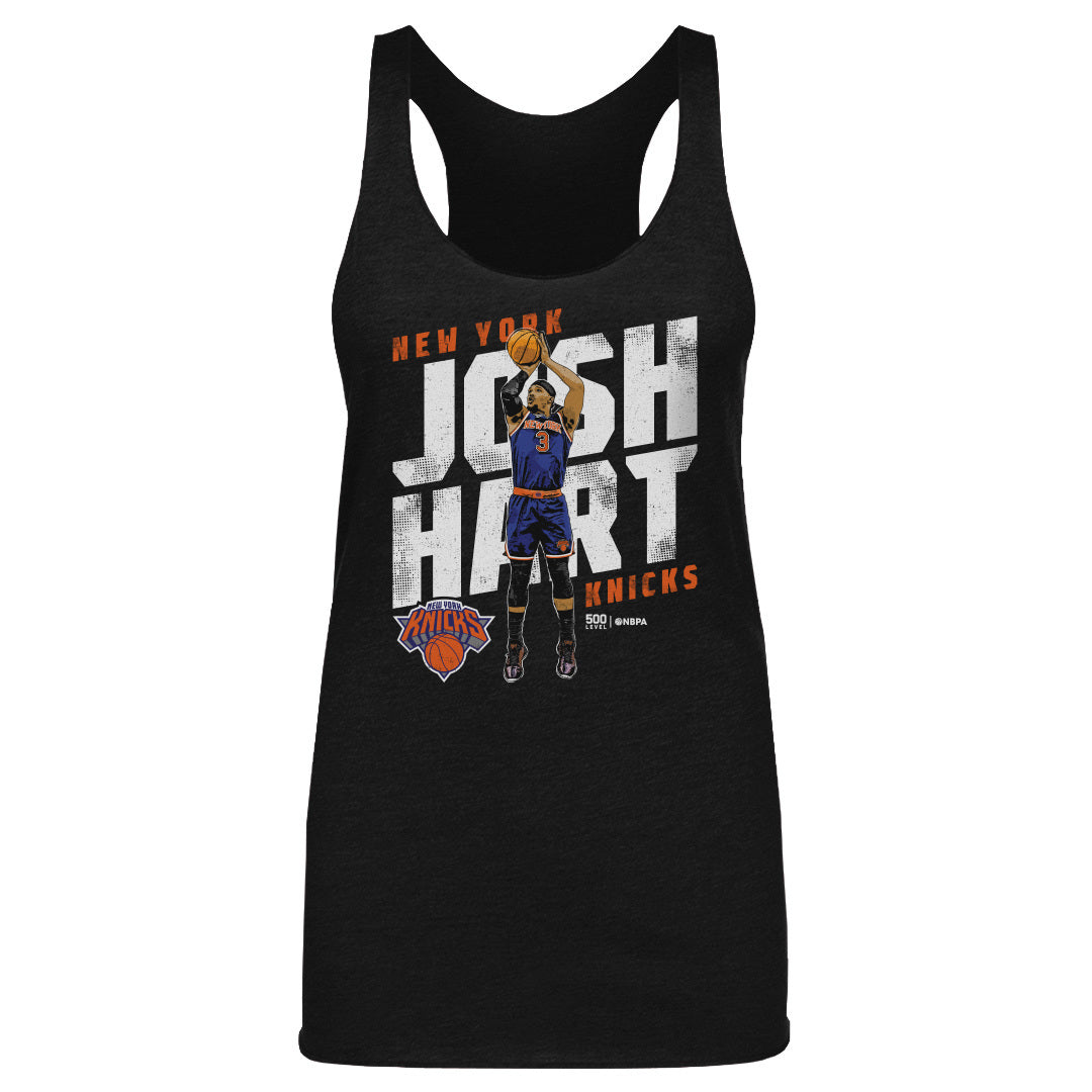 Josh Hart New York Knicks Slant WHT