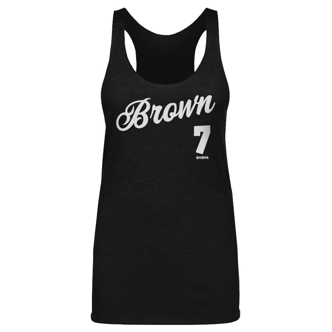 Jaylen Brown Boston Script WHT