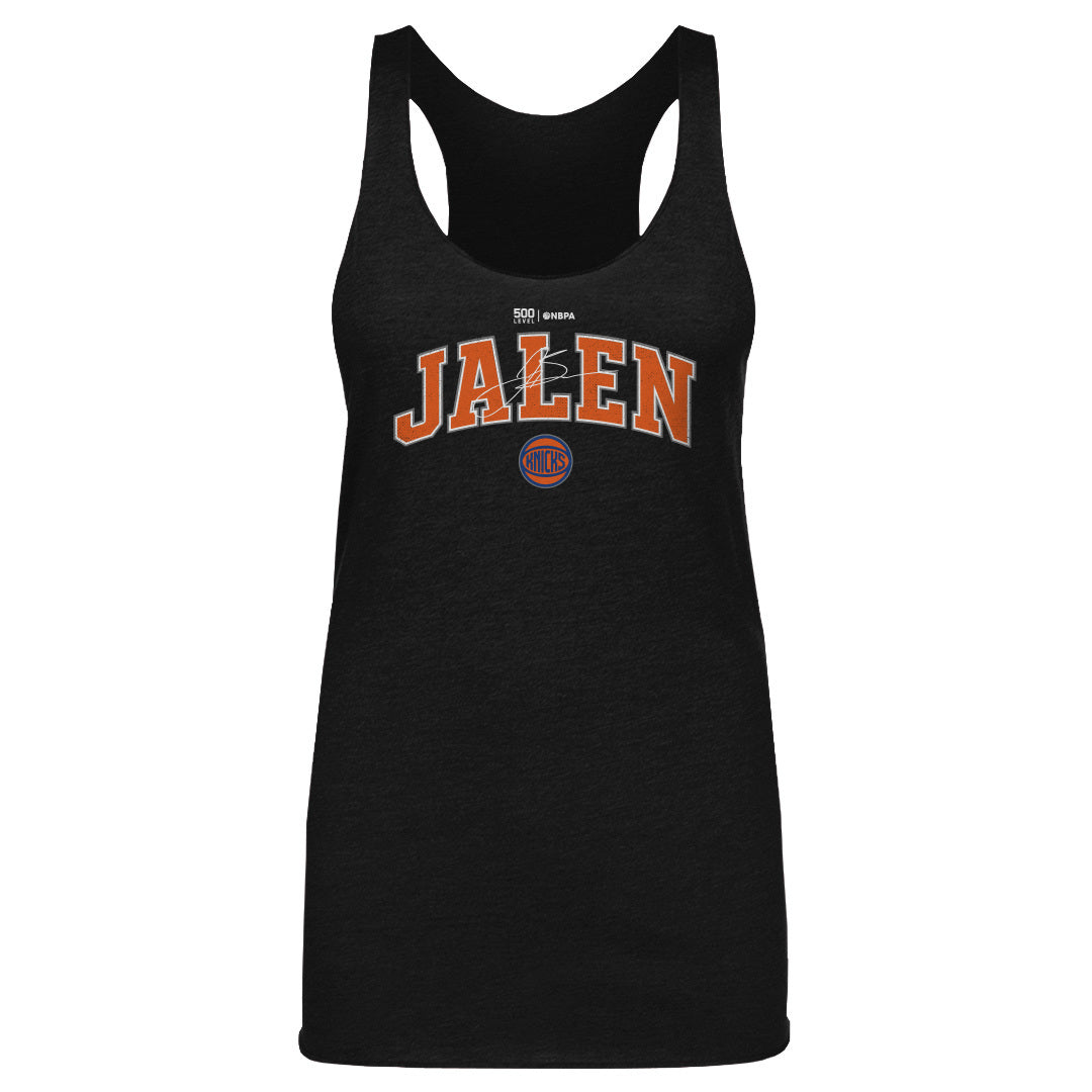 Jalen Brunson New York Knicks Team Font WHT