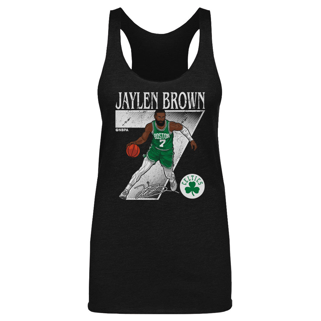 Jaylen Brown Boston Celtics Number WHT