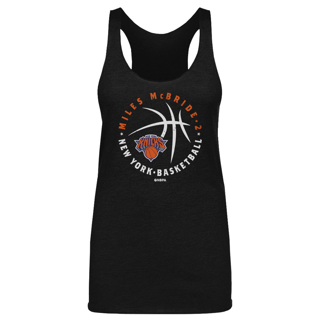 Miles McBride New York Knicks Player Ball WHT