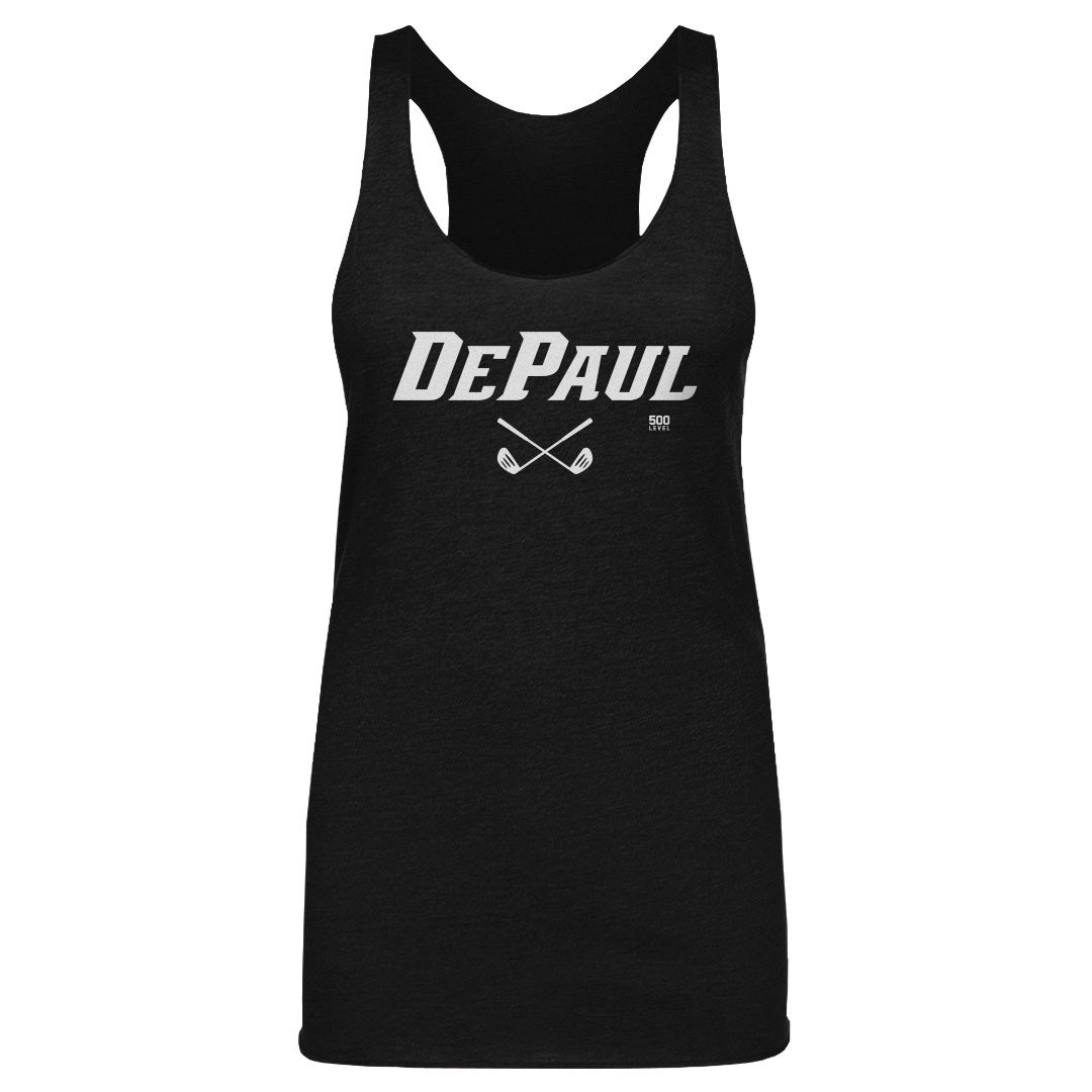 DePaul Blue Demons Golf Minimalist WHT