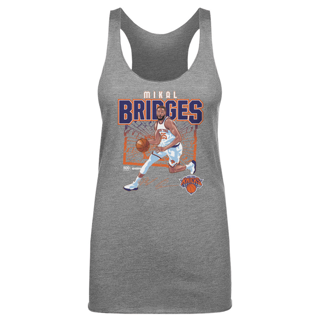 Mikal Bridges New York Knicks Shattered WHT