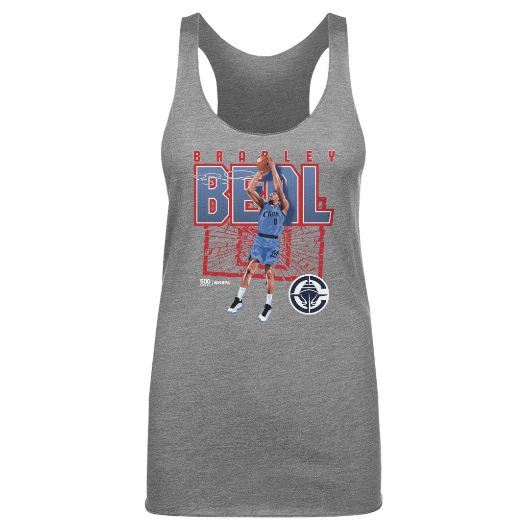 Bradley Beal Los Angeles Clippers Shattered WHT