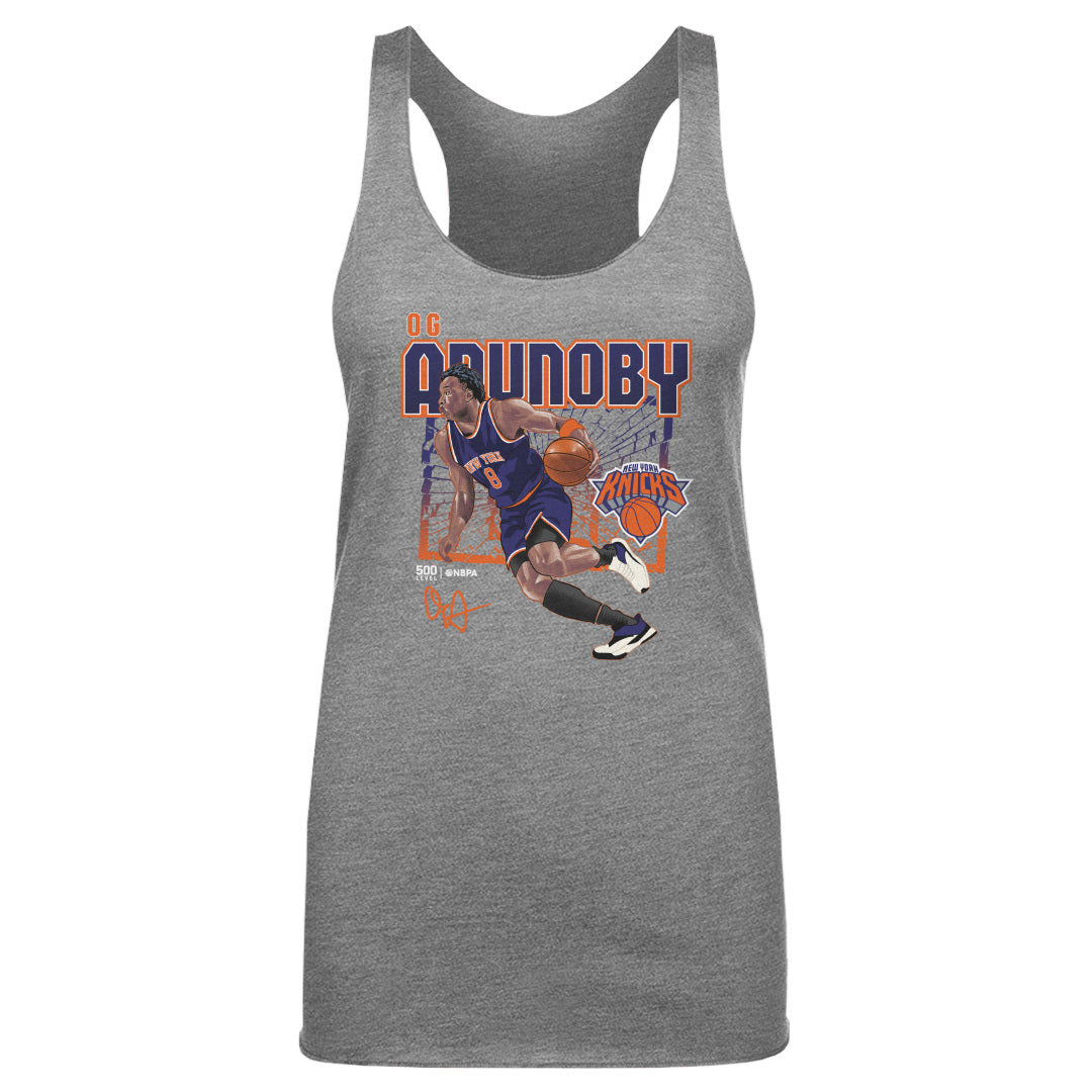 OG Anunoby New York Knicks Shattered WHT