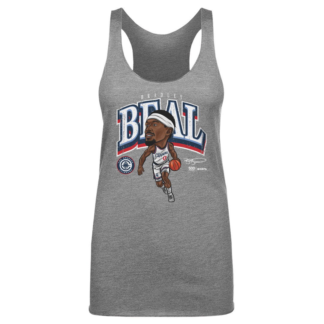 Bradley Beal Los Angeles Clippers Cartoon WHT