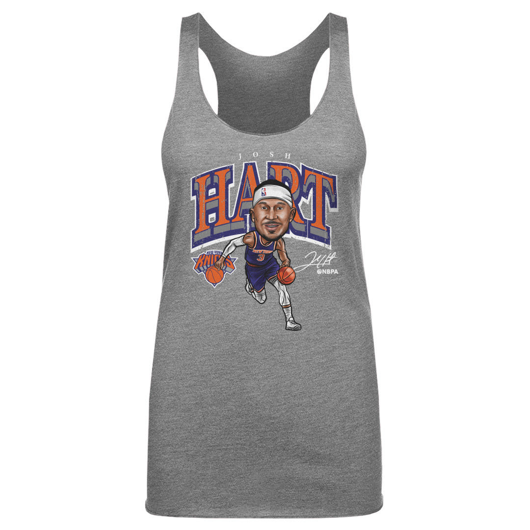 Josh Hart New York Knicks Cartoon WHT