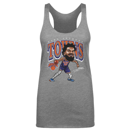 Karl-Anthony Towns New York Knicks Cartoon WHT