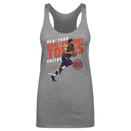 Karl-Anthony Towns New York Knicks Slant WHT