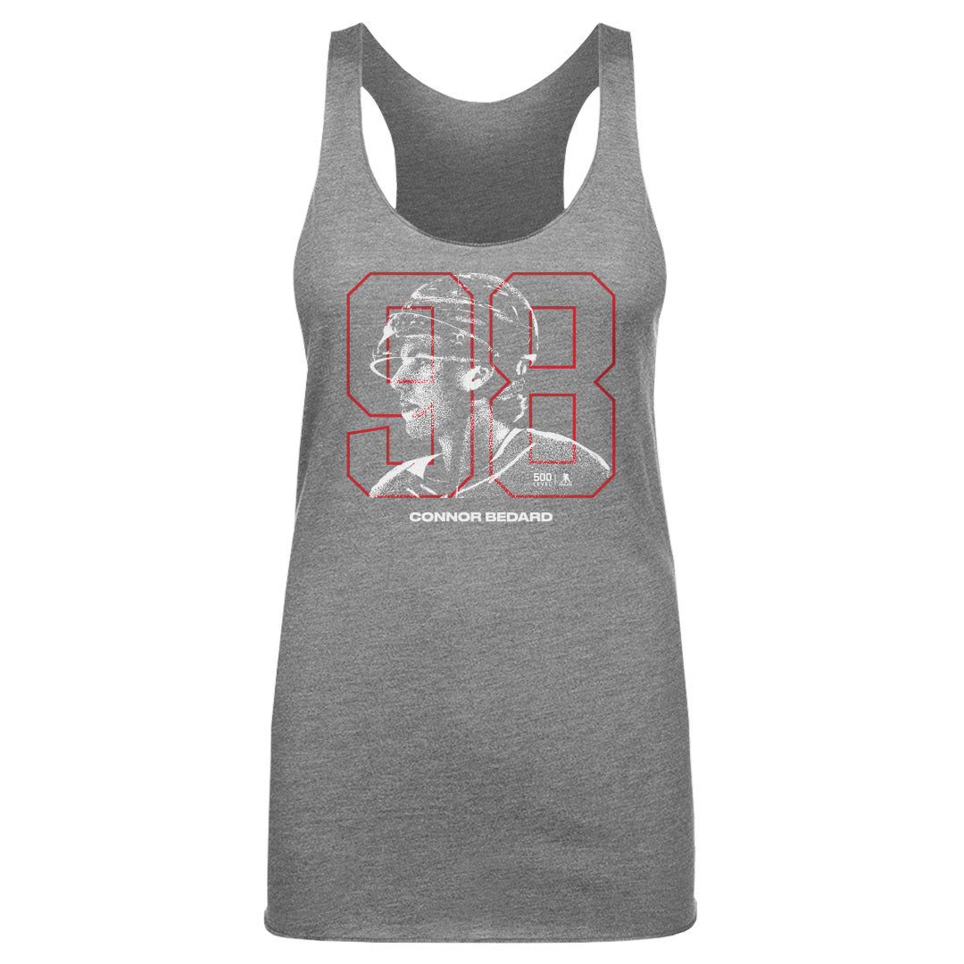 Connor Bedard Chicago Overlay WHT
