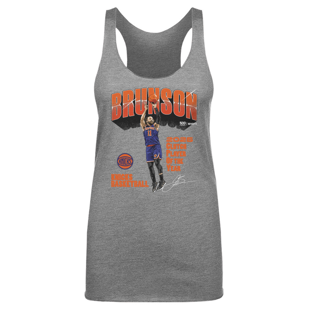 Jalen Brunson New York Knicks 2025 Clutch Player Of The Year WHT