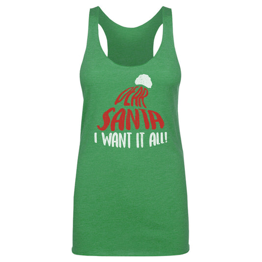 Christmas Dear Santa I Want It All WHT