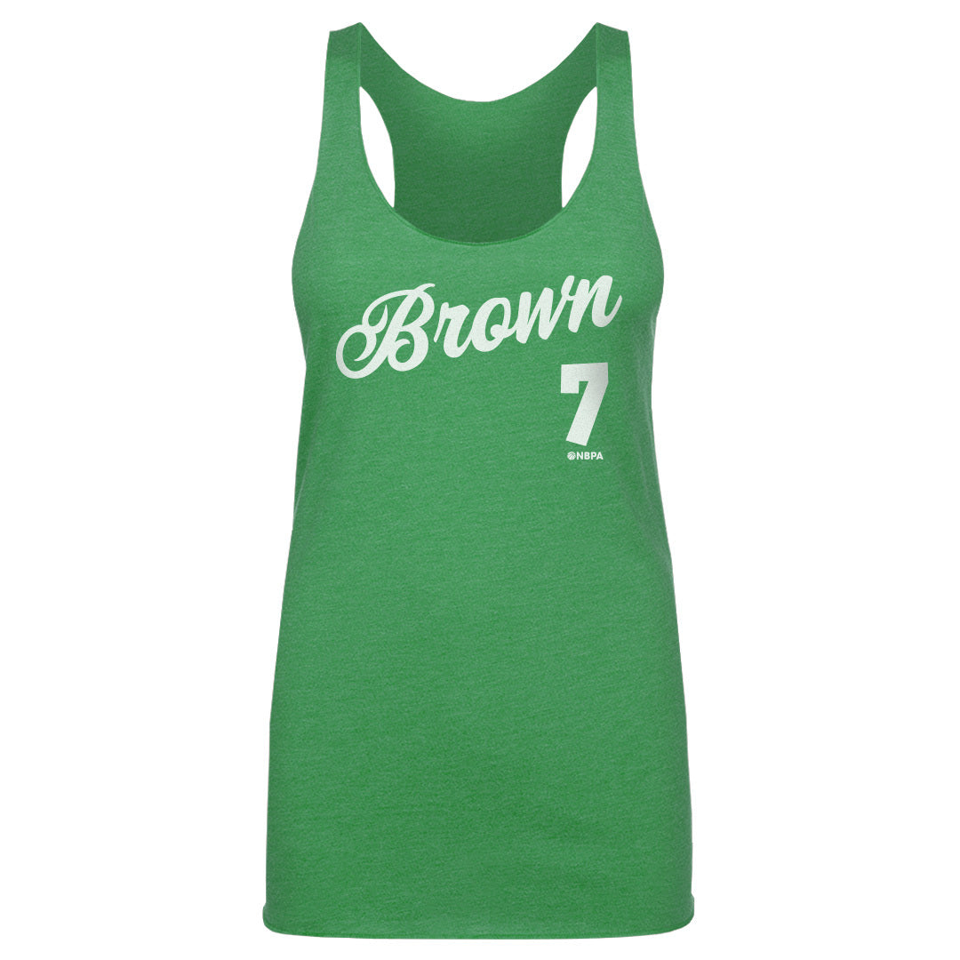 Jaylen Brown Boston Script WHT