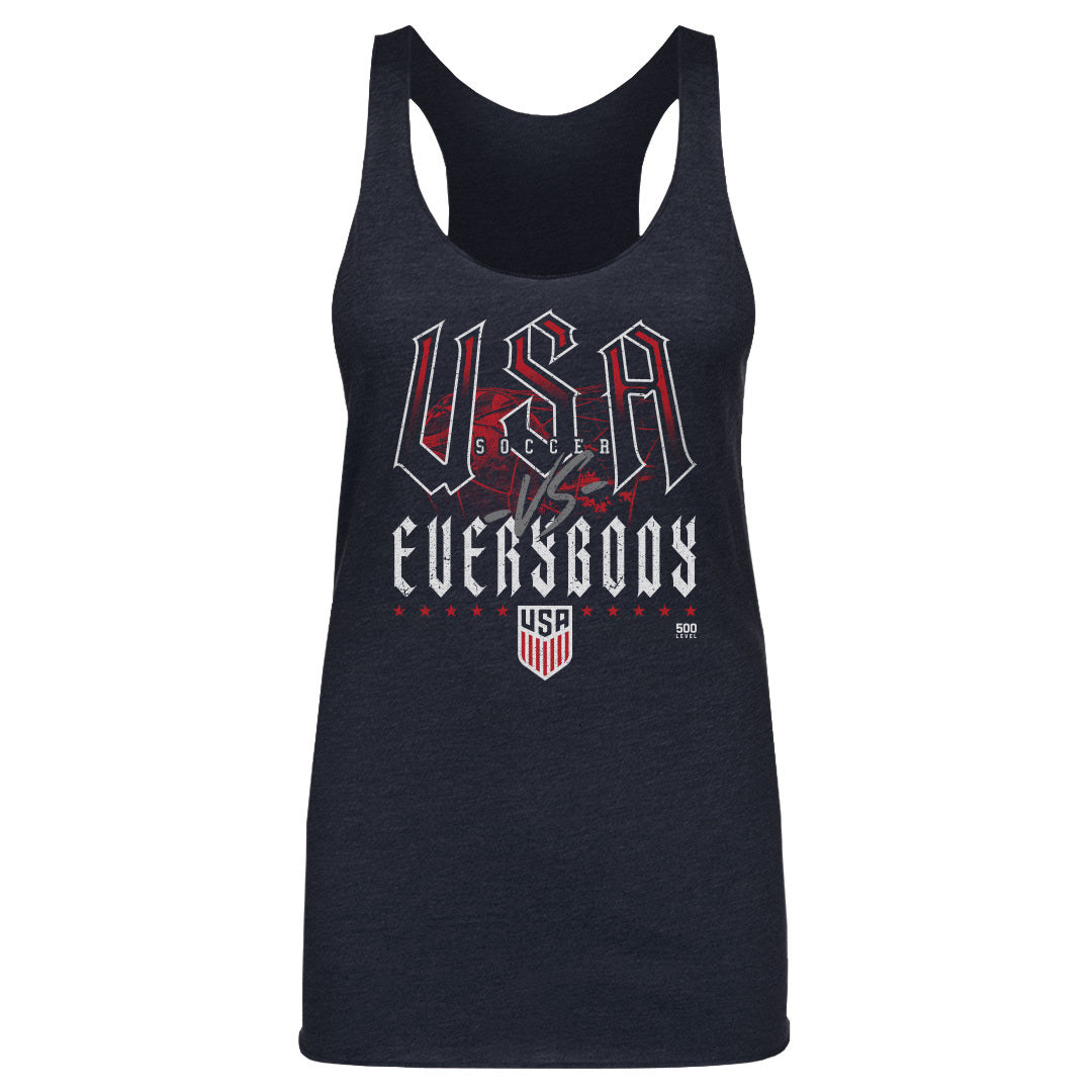 U.S. Soccer Vs. Everybody Grunge WHT