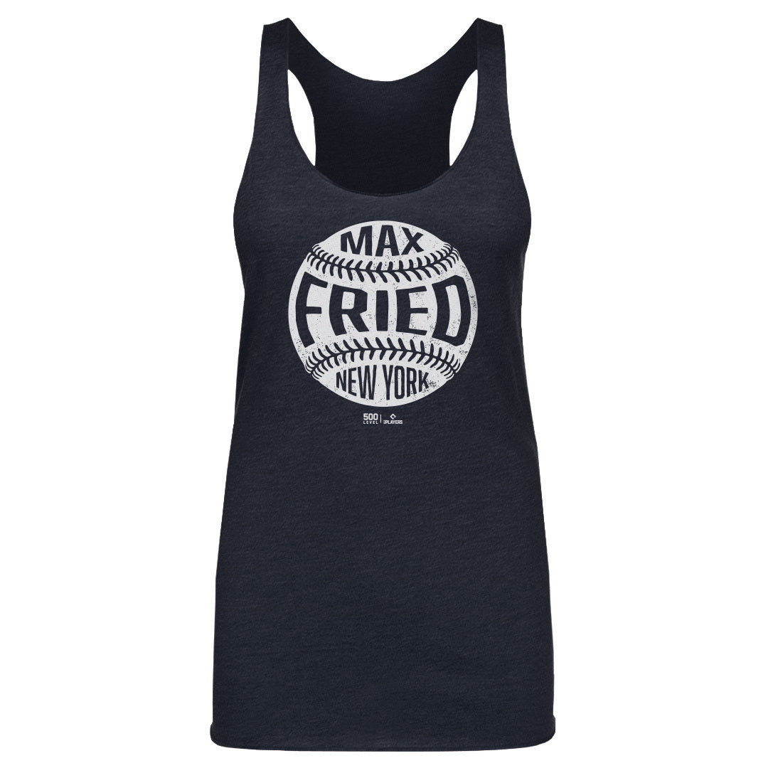 Max Fried New York Y Vintage Baseball WHT