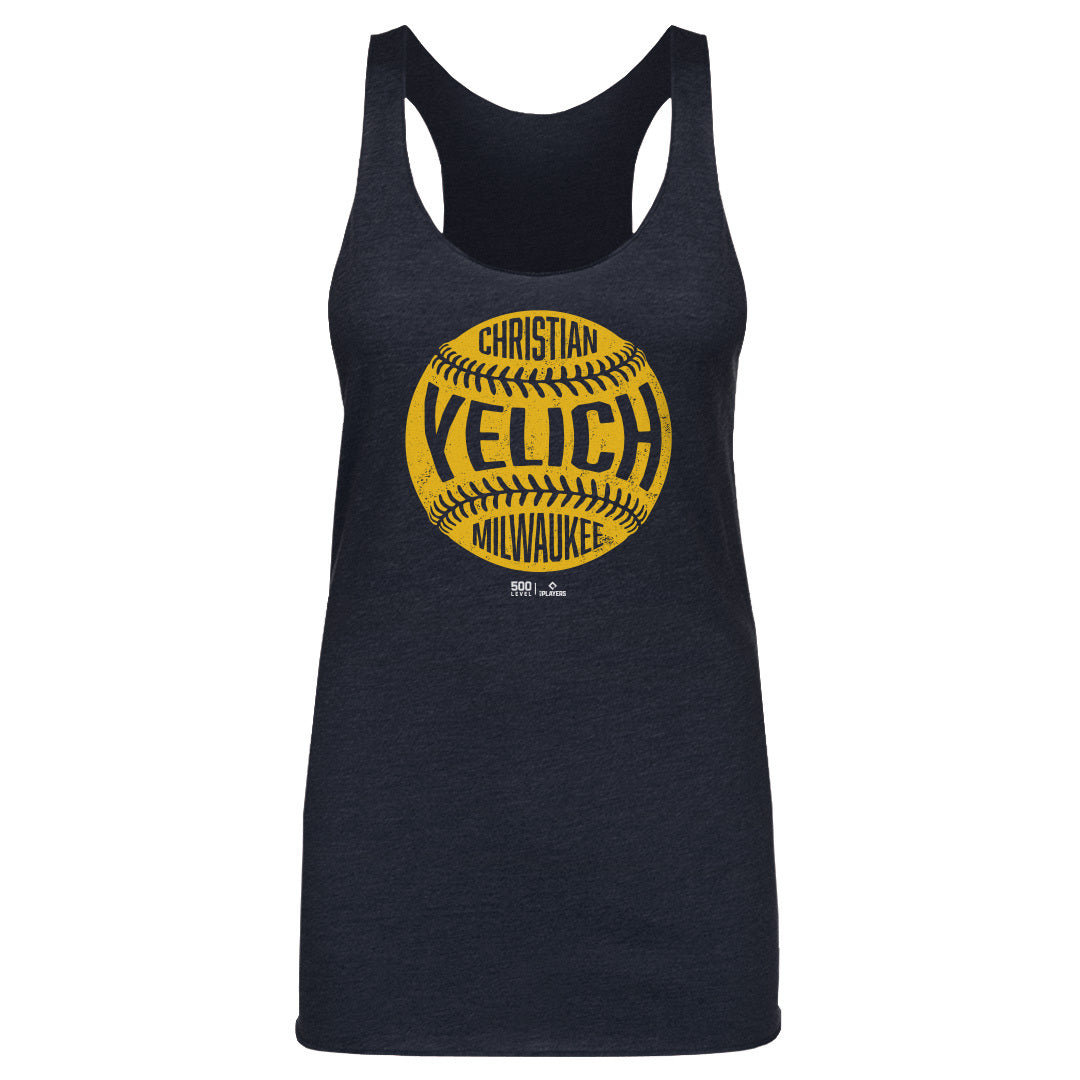 Christian Yelich Milwaukee Vintage Baseball WHT