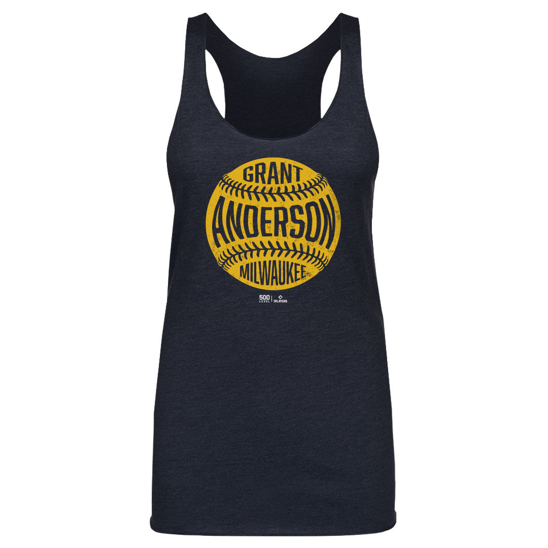 Grant Anderson Milwaukee Vintage Baseball WHT