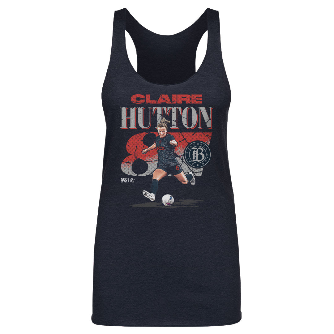 Claire Hutton Bay FC Cracked Number WHT