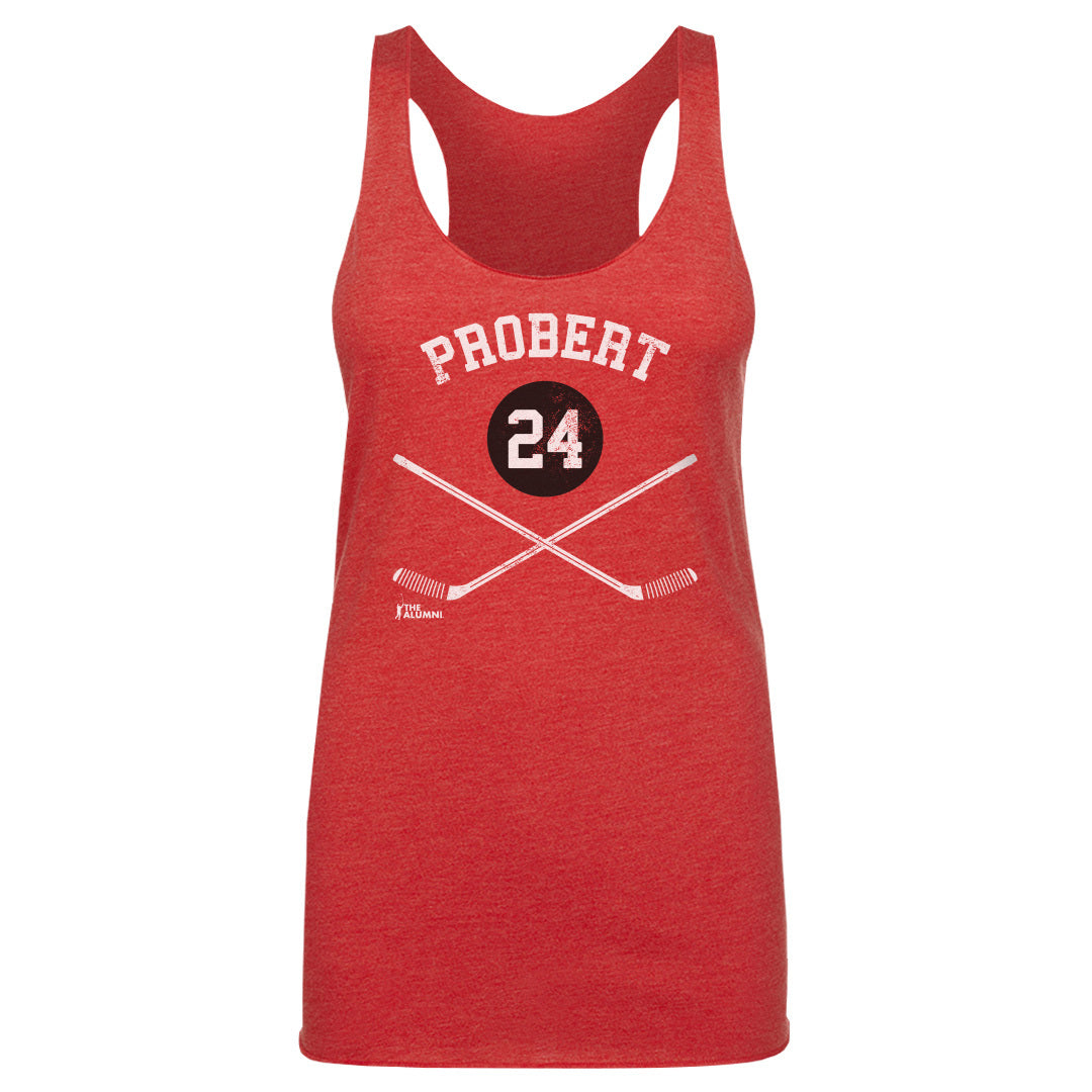 Bob Probert Chicago 24 Sticks WHT