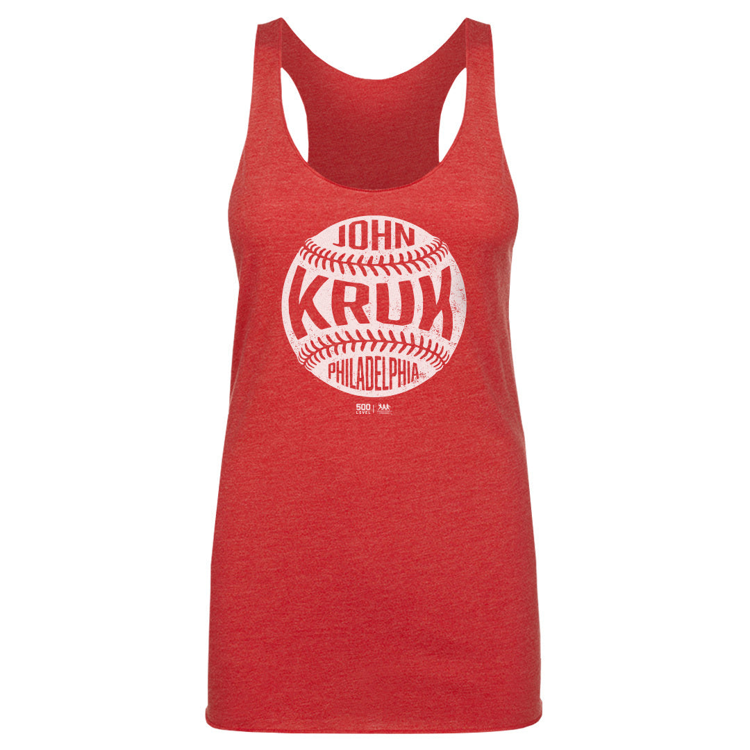 John Kruk Philadelphia Vintage Baseball WHT